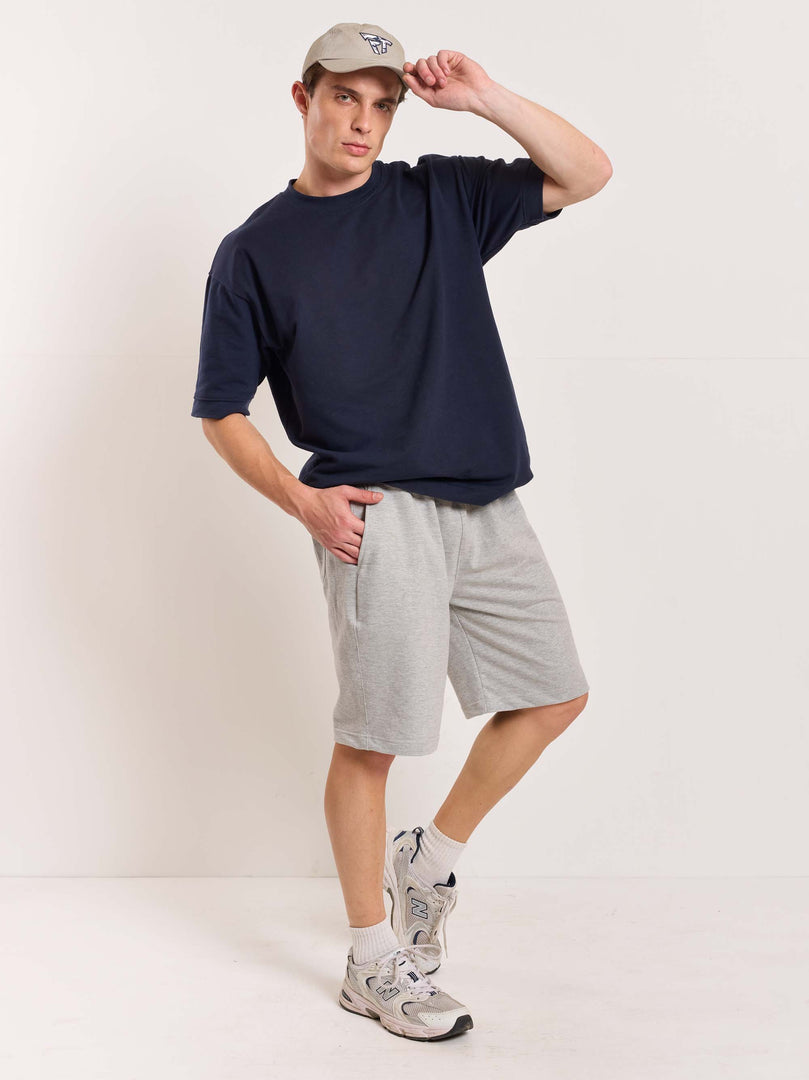 Marl Grey Sweatshorts