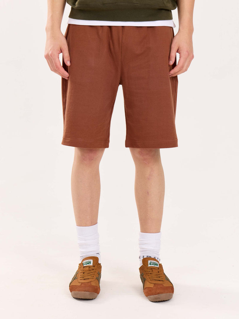 Brown Sweatshorts