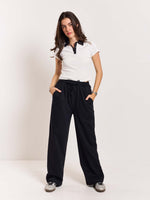 Load image into Gallery viewer, Loose Fit Black Sweatpants
