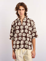 Load image into Gallery viewer, Brown &amp; Cream Shells Printed Pullover
