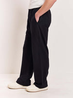 Load image into Gallery viewer, Loose Fit Black Sweatpants
