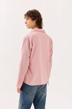 Load image into Gallery viewer, Pastel Pink Gauze Holiday Shirt
