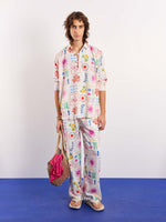Load image into Gallery viewer, Sun &amp; the Sea Printed Linen Pullover
