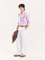 Load image into Gallery viewer, Lavender Irish Linen Shirt
