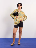 Load image into Gallery viewer, Floral Printed Linen Pullover
