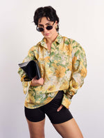 Load image into Gallery viewer, Floral Printed Linen Pullover
