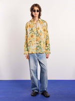 Load image into Gallery viewer, Floral Printed Linen Pullover
