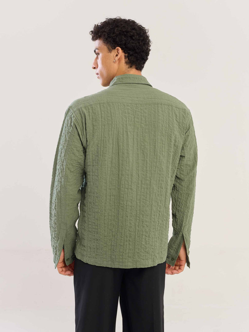 Sage Green Flowing Shirt