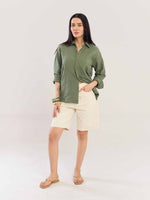 Load image into Gallery viewer, Sage Green Flowing Shirt
