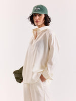 Load image into Gallery viewer, Off White Linen Blend Pullover