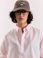 Load image into Gallery viewer, Light Pink Linen Blend Pullover