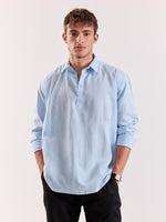 Load image into Gallery viewer, Sky Blue Linen Blend Pullover