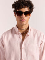 Load image into Gallery viewer, Powder Pink 60s Lea Linen Shirt