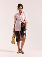 Load image into Gallery viewer, Powder Pink 60s Lea Linen Shirt