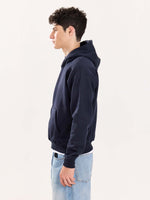 Load image into Gallery viewer, Dark Blue Cropped Fit Hoodie
