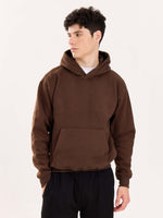 Load image into Gallery viewer, Dark Brown Cropped Fit Hoodie
