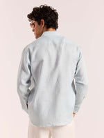 Load image into Gallery viewer, Ice Blue 60s Lea Linen Shirt
