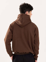 Load image into Gallery viewer, Dark Brown Cropped Fit Hoodie
