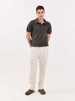 Load image into Gallery viewer, Cream Linen Trousers

