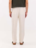 Load image into Gallery viewer, Cream Linen Trousers
