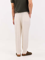 Load image into Gallery viewer, Cream Linen Trousers
