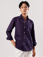 Load image into Gallery viewer, Purple Linen Shirt
