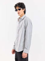 Load image into Gallery viewer, Relaxed Fit Black Striped Shirt
