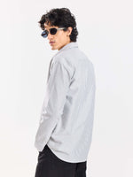 Load image into Gallery viewer, Relaxed Fit Black Striped Shirt
