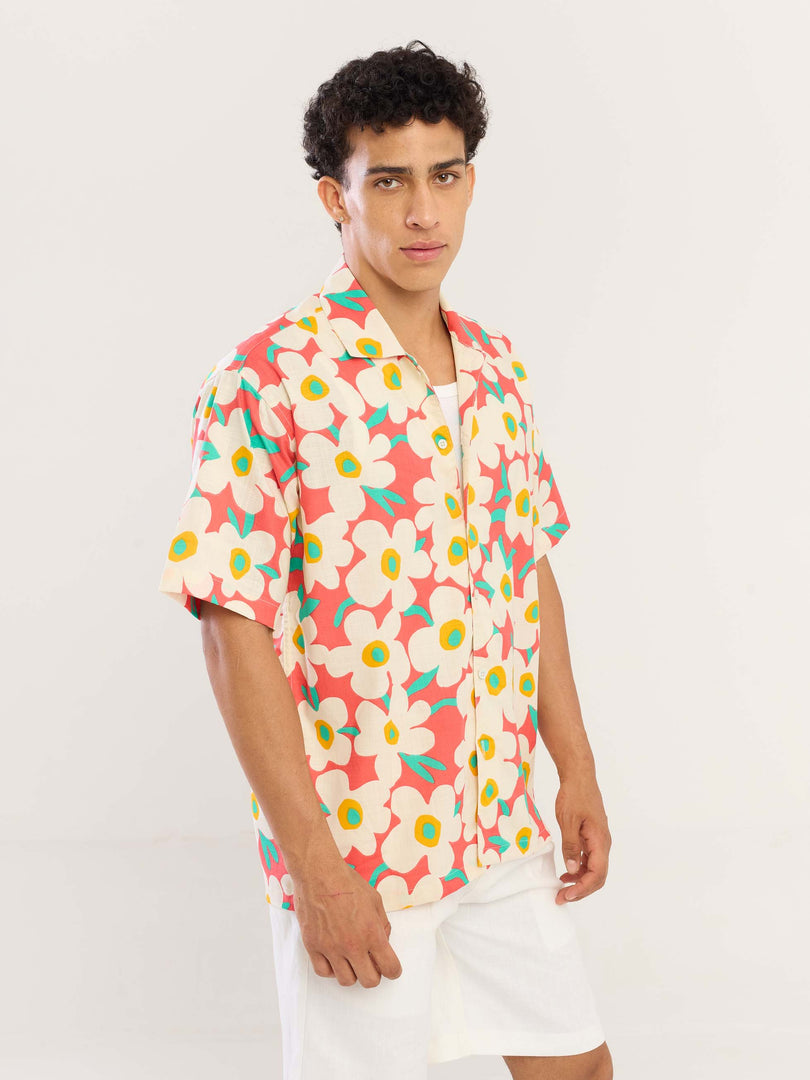 Petal Pop Printed Shirt