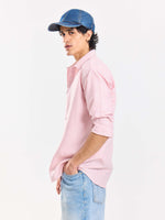 Load image into Gallery viewer, Relaxed Fit Pink Striped Shirt
