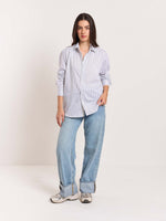 Load image into Gallery viewer, White Pinstriped Shirt
