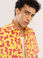 Load image into Gallery viewer, Zip Zap Yellow Corduroy Shirt