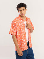 Load image into Gallery viewer, Beach Paradise Doodle Printed Shirt