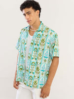 Load image into Gallery viewer, Amalfi Garden Printed Shirt