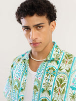 Load image into Gallery viewer, Amalfi Garden Printed Shirt