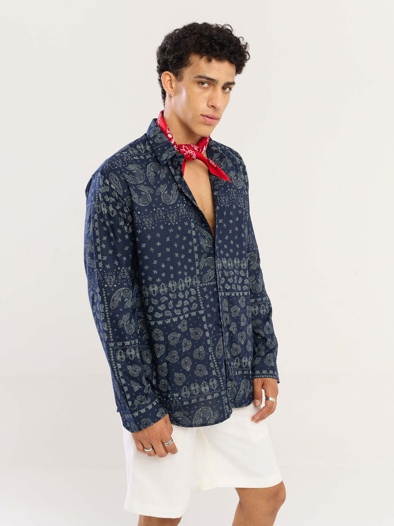 Bandana Printed Shirt