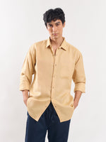 Load image into Gallery viewer, Beige Linen Shirt
