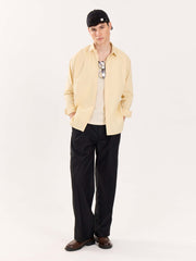 Beige Poplin Shirt