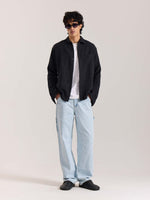 Load image into Gallery viewer, Black Gauze Holiday Shirt