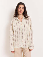 Load image into Gallery viewer, Rose Panelled Holiday Shirt
