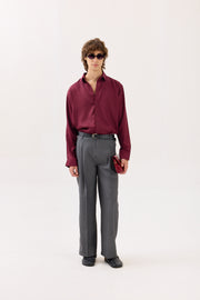 Wine Drape Shirt