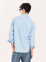 Load image into Gallery viewer, Powder Blue Poplin Shirt