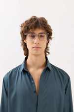 Load image into Gallery viewer, Slate Grey Drape Shirt (Pre-Order)
