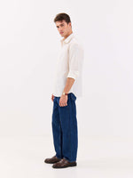 Load image into Gallery viewer, Off White Linen-blend Shirt
