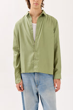 Load image into Gallery viewer, Mint Green Drape Shirt (Pre-Order)
