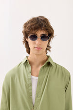 Load image into Gallery viewer, Mint Green Drape Shirt (Pre-Order)
