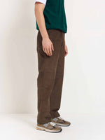 Load image into Gallery viewer, Dark Brown Corduroy Trousers
