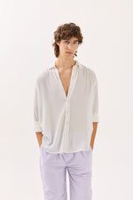Load image into Gallery viewer, Off White Wrinkled Shirt ( Pre-Order )
