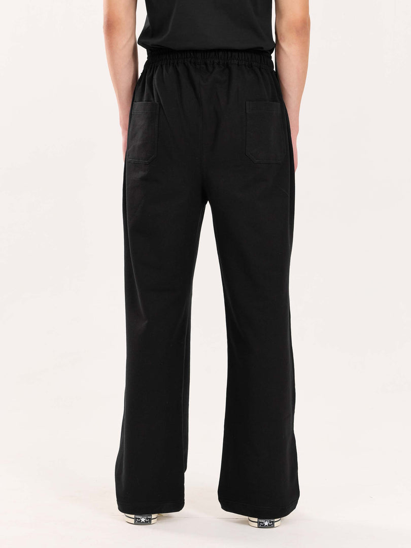 Loose Fit Black Sweatpants