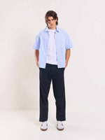 Load image into Gallery viewer, Black Loose Fit Twill Trousers
